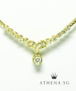 Gold clearance necklace fancy