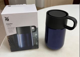 Nespresso Nomad Touch Collection Travel Mug Stainless Steel 11 FLOz Flip  Lid+Box