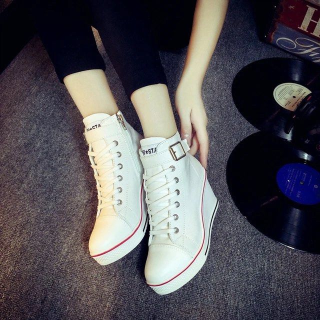 Women Wedges Sneakers Women s Fashion Footwear Wedges on Carousell
