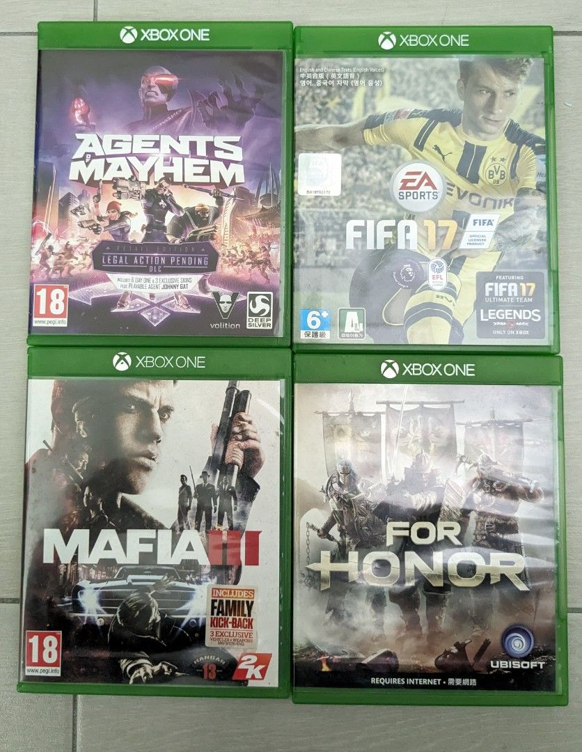Xbox One Games (Can Swap with Switch games), Video Gaming, Video Games