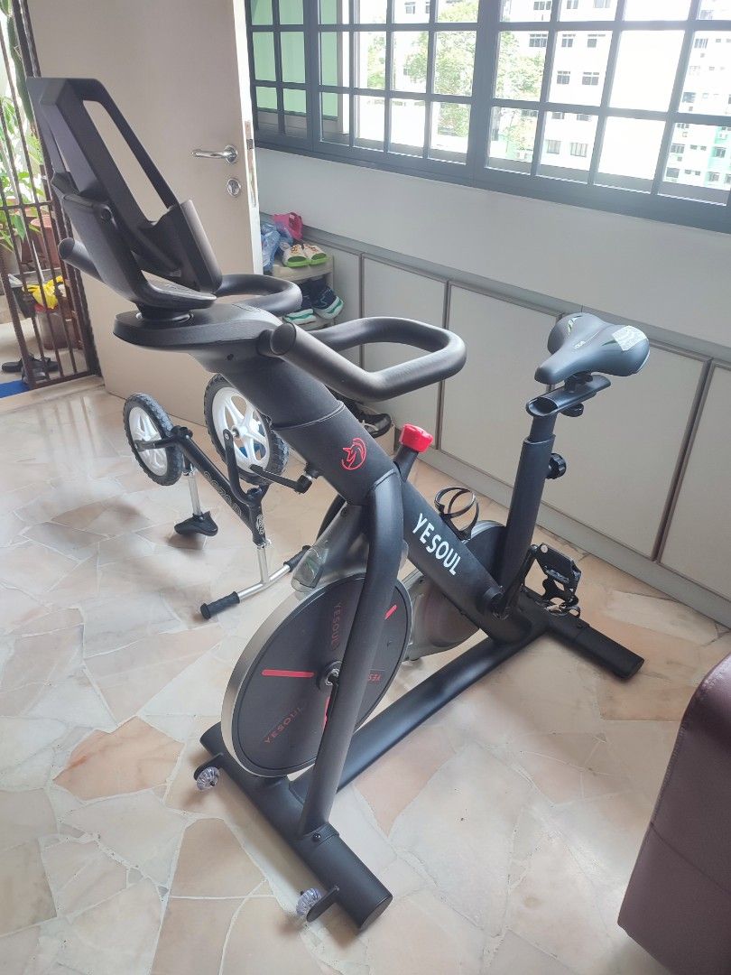 Yesoul S1 Black Indoor Magnetic Control Exercise Bike