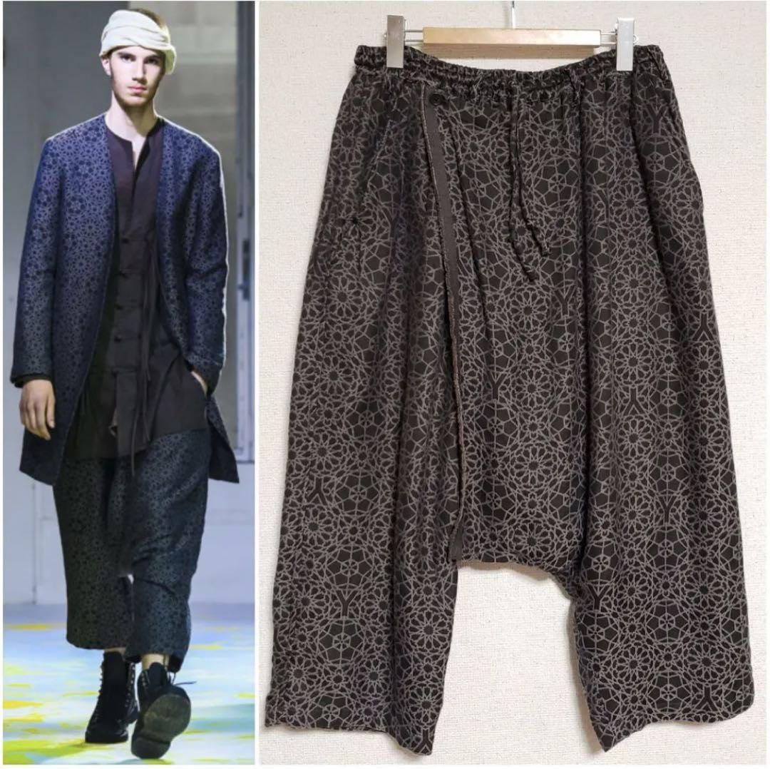 Yohji Yamamoto Pour Homme Sarouel Pants Cropped SS15 LOOK1
