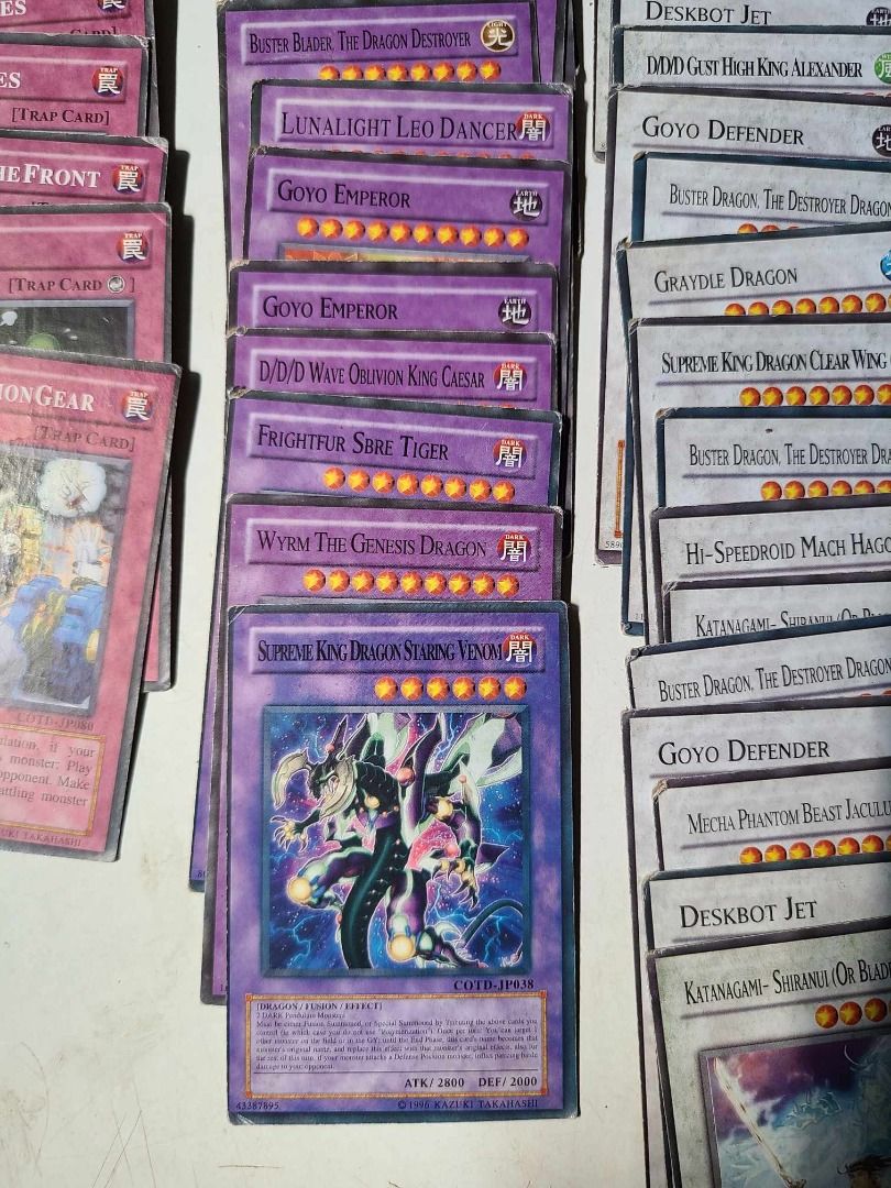Yu Gi-Oh Collectible cards 98pcs set k.o, Hobbies & Toys, Toys & Games ...