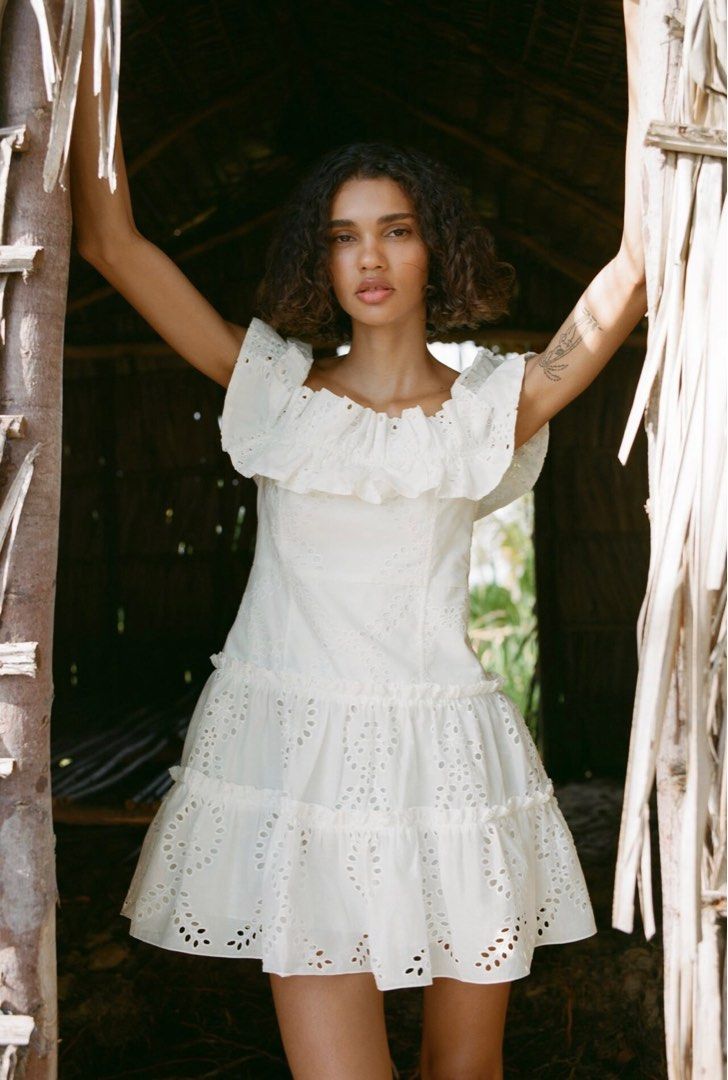 White day dress cheap zara