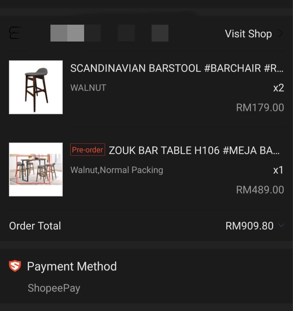 Zouk table bar + scandinavian bartools, Furniture & Home Living