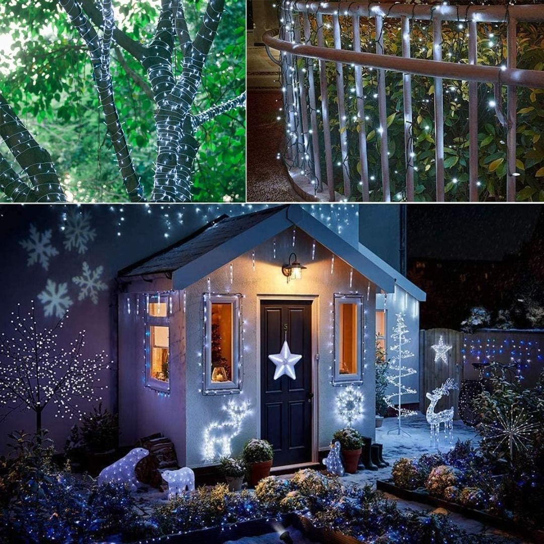 Solar mini store christmas lights