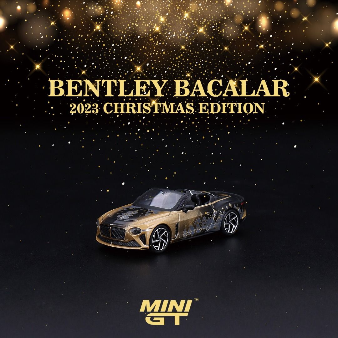 12月Mini GT 聖誕限定1/64 Bentley Mulliner Bacalar LHD 2023