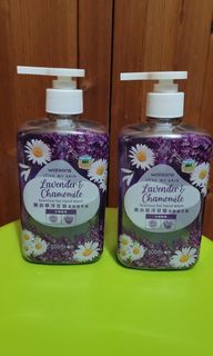 15元2支 Watsons lavender chamomile gel hand wash 屈臣氏薰衣草洋甘菊香味潔手液 洗手啫喱 450ml