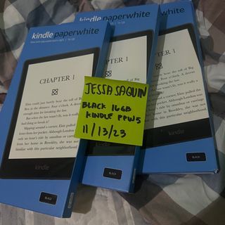 16GB KINDLE PAPERWHITE 5 11th GEN - Black