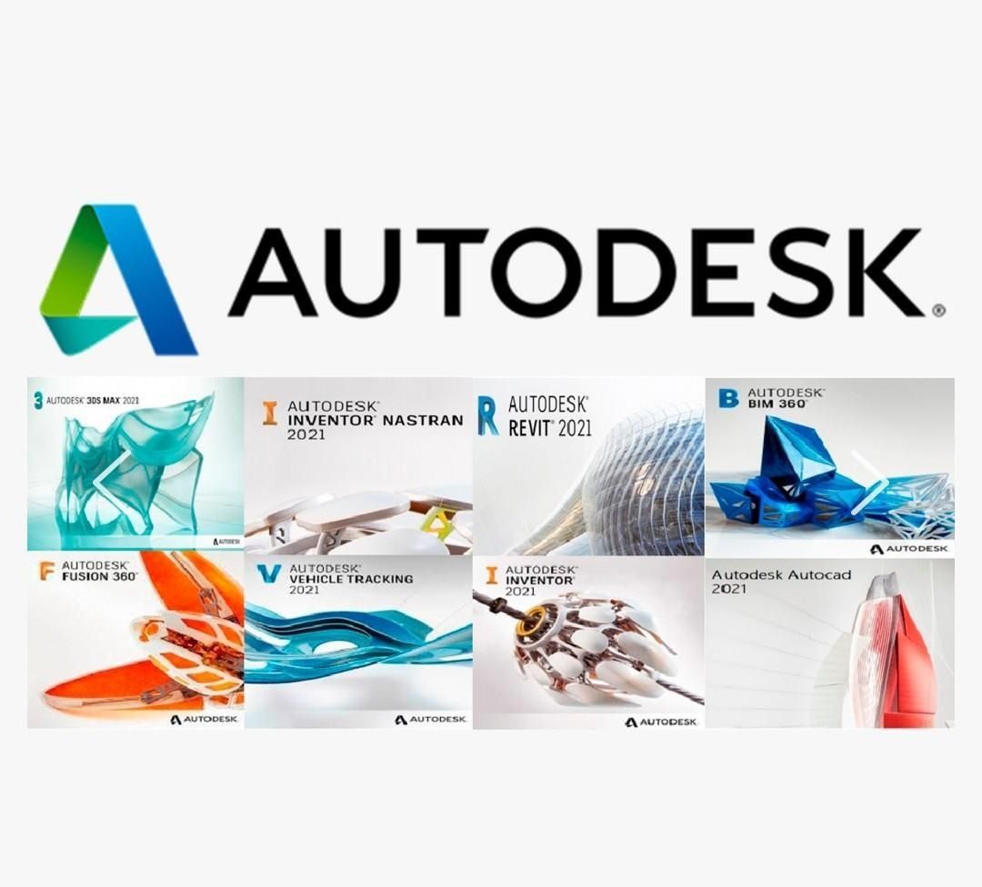 Autocad 3d max 2021 2022 2023 2024---AutoCAD Revit Fusion 360正版