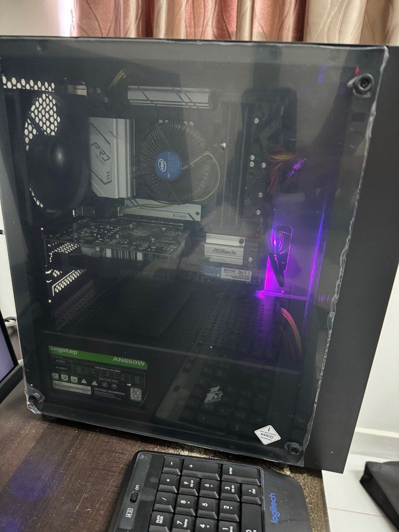 “1stplayer” Black Sir B5-M Custom Built PC Desktop, Computers & Tech ...