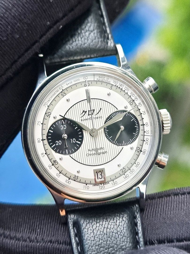 2020 KURONO TOKYO CHRONOGRAPH 1 BY Hajime Asaoka CH001W059 PANDA
