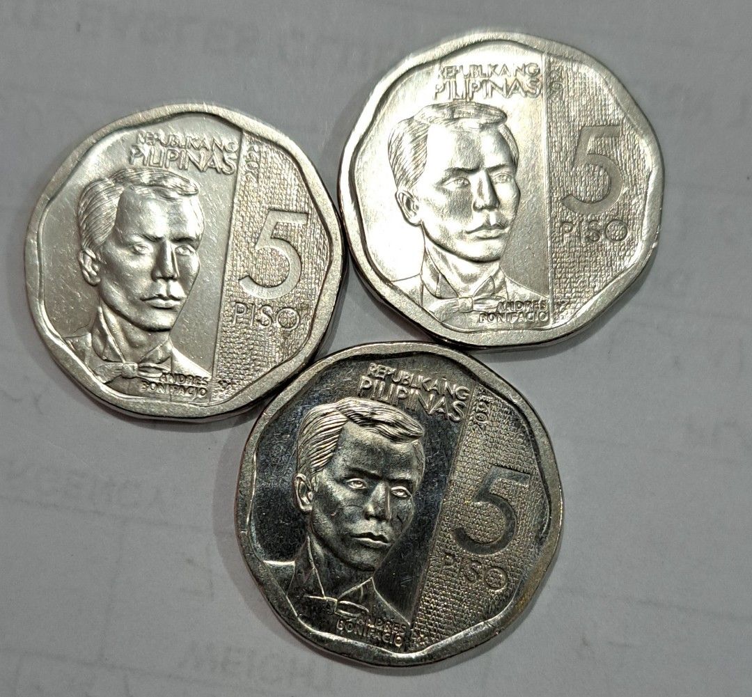Nonagonal Coin 2021 and 2020 nonagonal 5 Coins., Looking For on Carousell