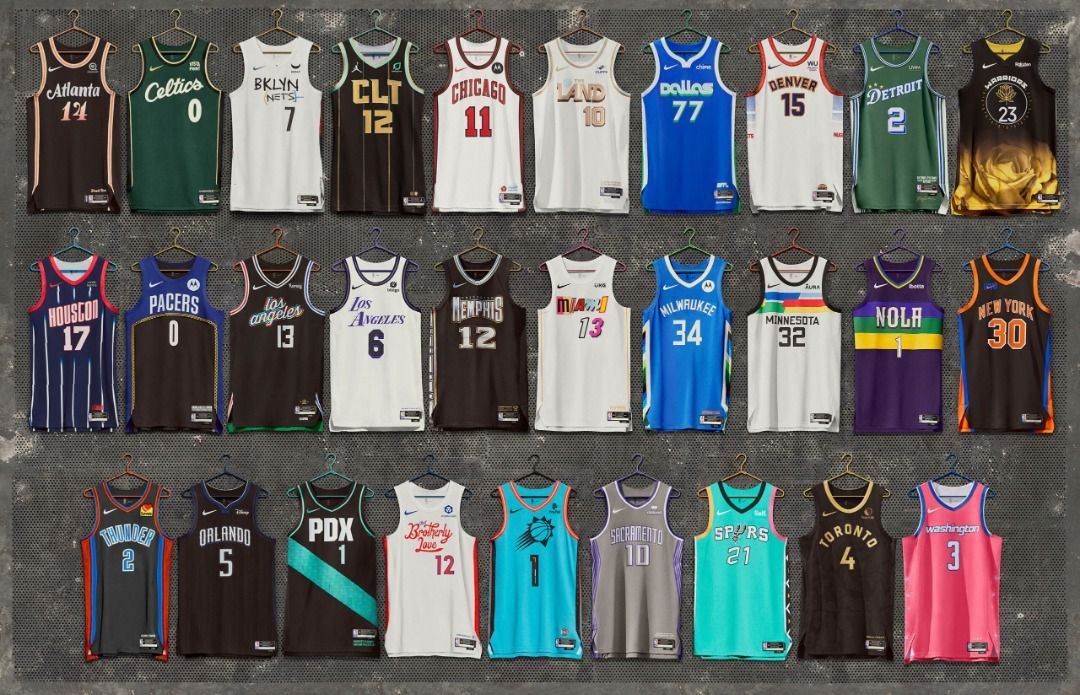 2022-23 Nike NBA City Edition Uniforms Jersey, Men's Fashion