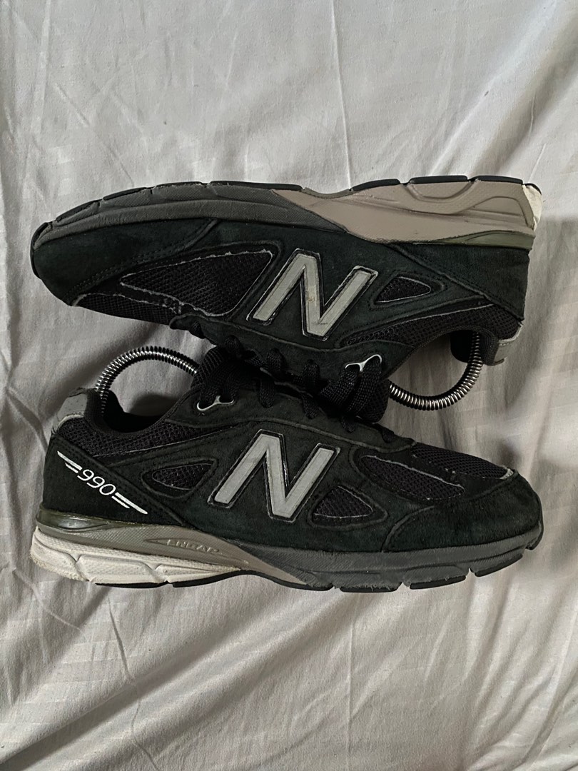 New balance 990v4 kith black discount