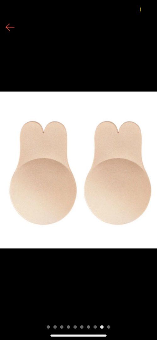 Invisible Breast Lift Bra Tape -- Reusable Silicone Nipple Push Up
