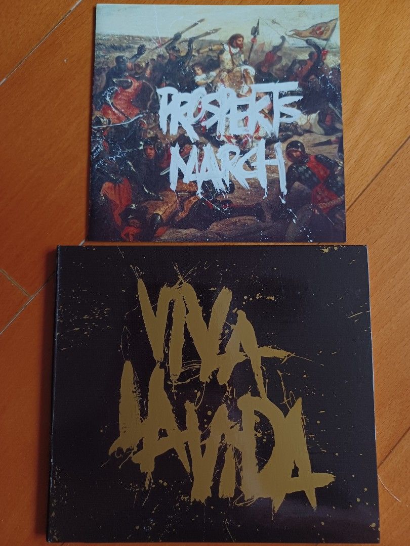 🇭🇰港版2CD:COLDPLAY~VIVA LA VIDA🌻PROSPEKTS MARCH EDITION 8TRACKS EP🌻Death  And All His Friends/42/Yes🌻Glass Of Water/Postcards From Far Away/Life  In Techicolor ii/Lost+(with JAY-Z)/🇯🇵🌞Lovers In Japan (Osaka Sun  Mix)..🌻港版2CD全無花98%新/紙版