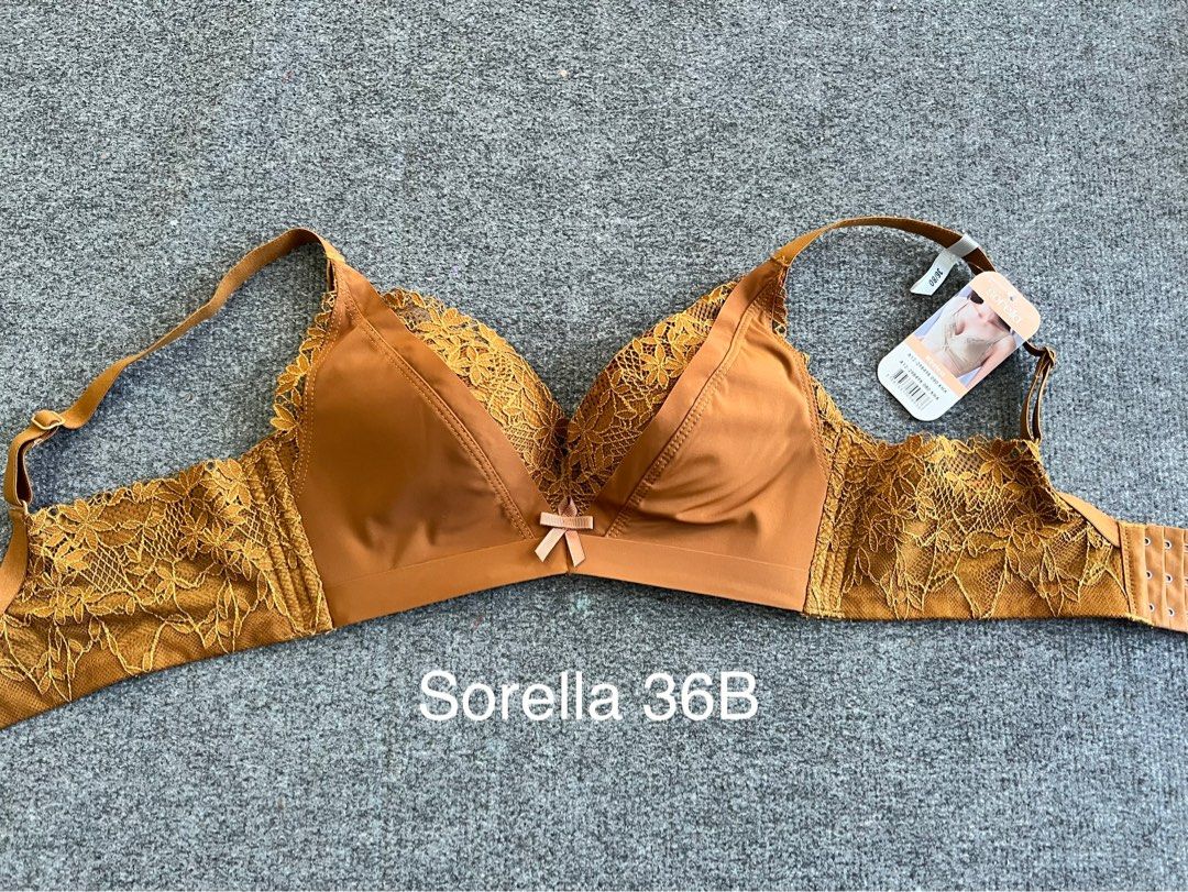 36B Sorella Wireless Bra Baju Dalam, Women's Fashion, New Undergarments &  Loungewear on Carousell