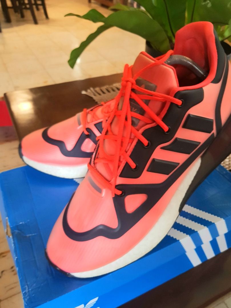 40 OFF. Original Solar Red Adidas ZX 2K Boost Futureshell. Size 10.5