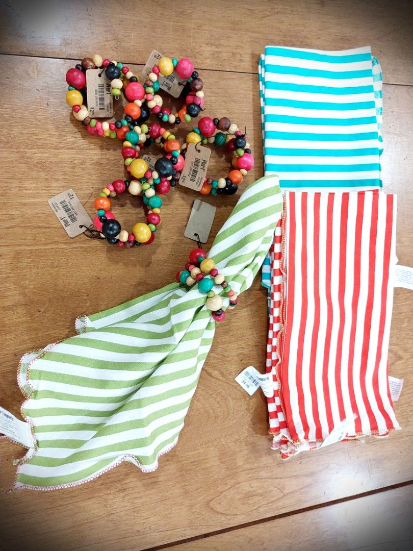 Pier one top napkin rings