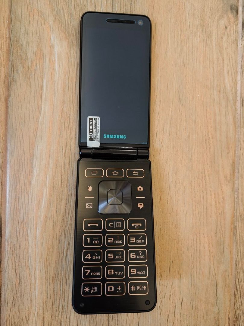 (清貨特價) 三星 Samsung Galaxy Folder 2 (SM-G1650) 16GB 黑色 4G LTE 雙卡雙待 翻蓋摺機 ...