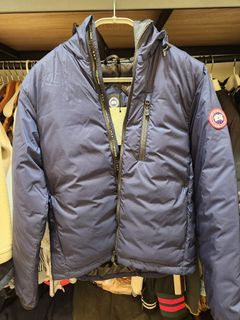 加拿大鵝 Canada goose lodge 海軍藍輕型連帽羽絨外套 夾克 5078m