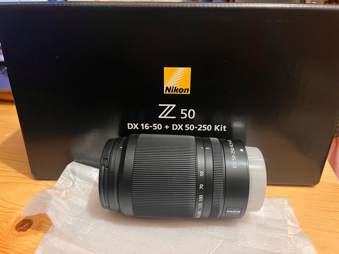全新] Nikkor Z DX 50-250mm f/4.5-6.3 VR, 攝影器材, 鏡頭及裝備