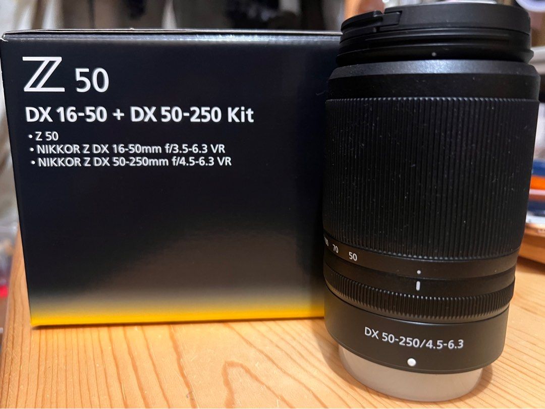 全新] Nikkor Z DX 50-250mm f/4.5-6.3 VR, 攝影器材, 鏡頭及裝備