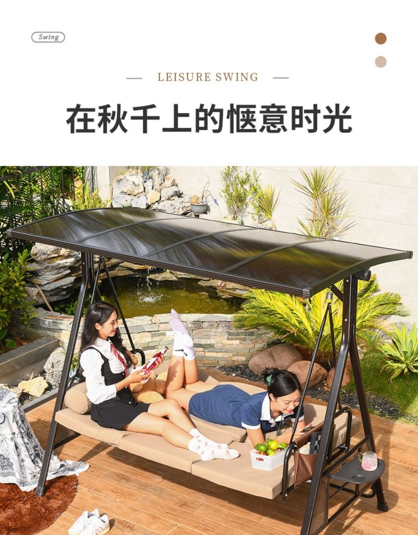 2 persons outdoor hanging online canopy hammock porch swing