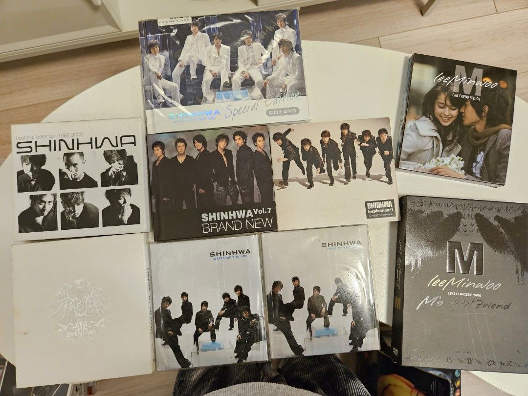 神話Shinhwa專輯CD DVD minwoo, 興趣及遊戲, 收藏品及紀念品, 韓流