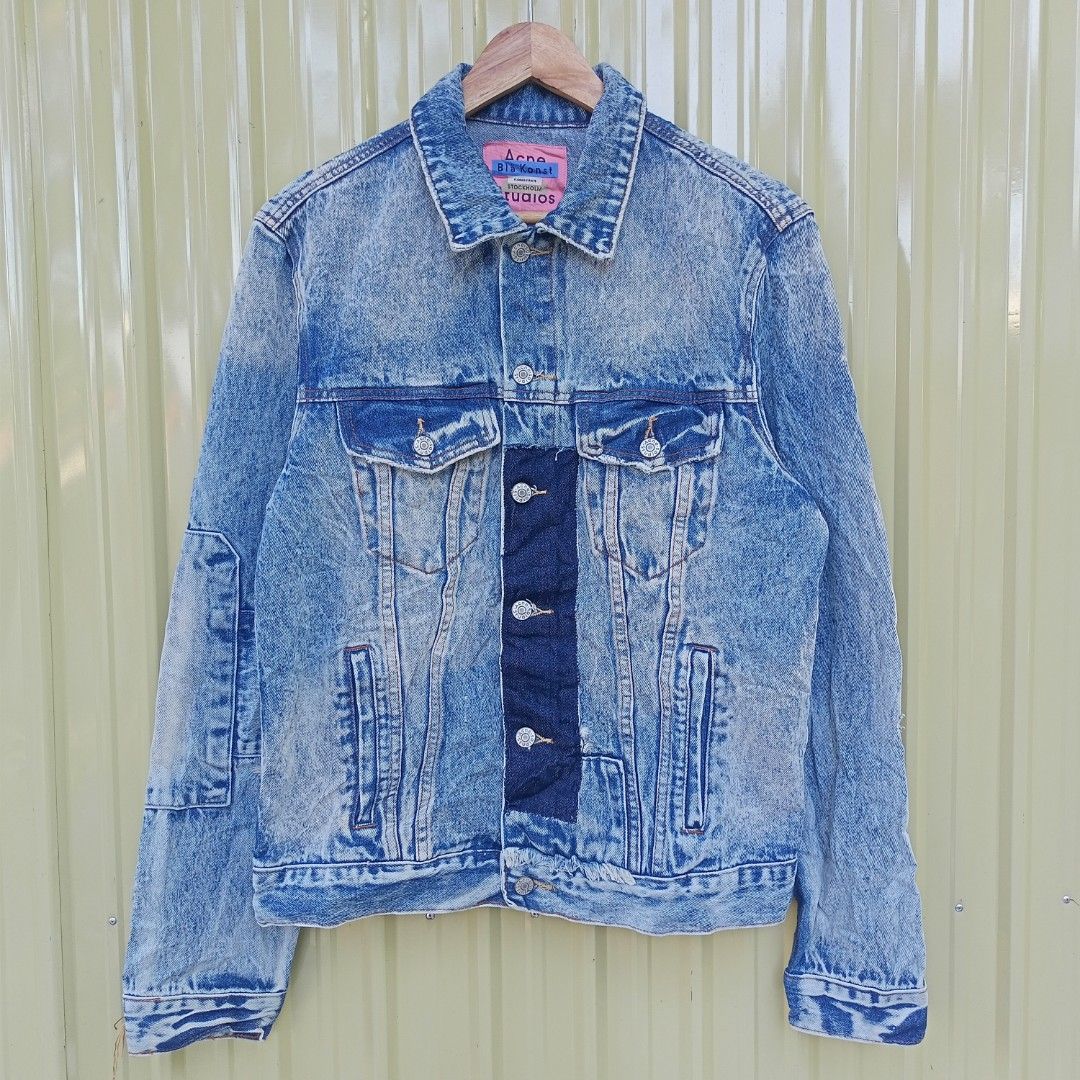 Acne studios bla konst denim jacket top
