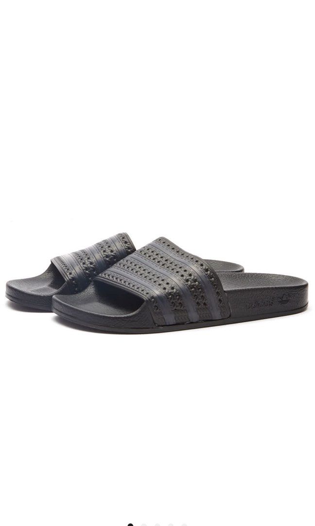 Adilette slides on sale black