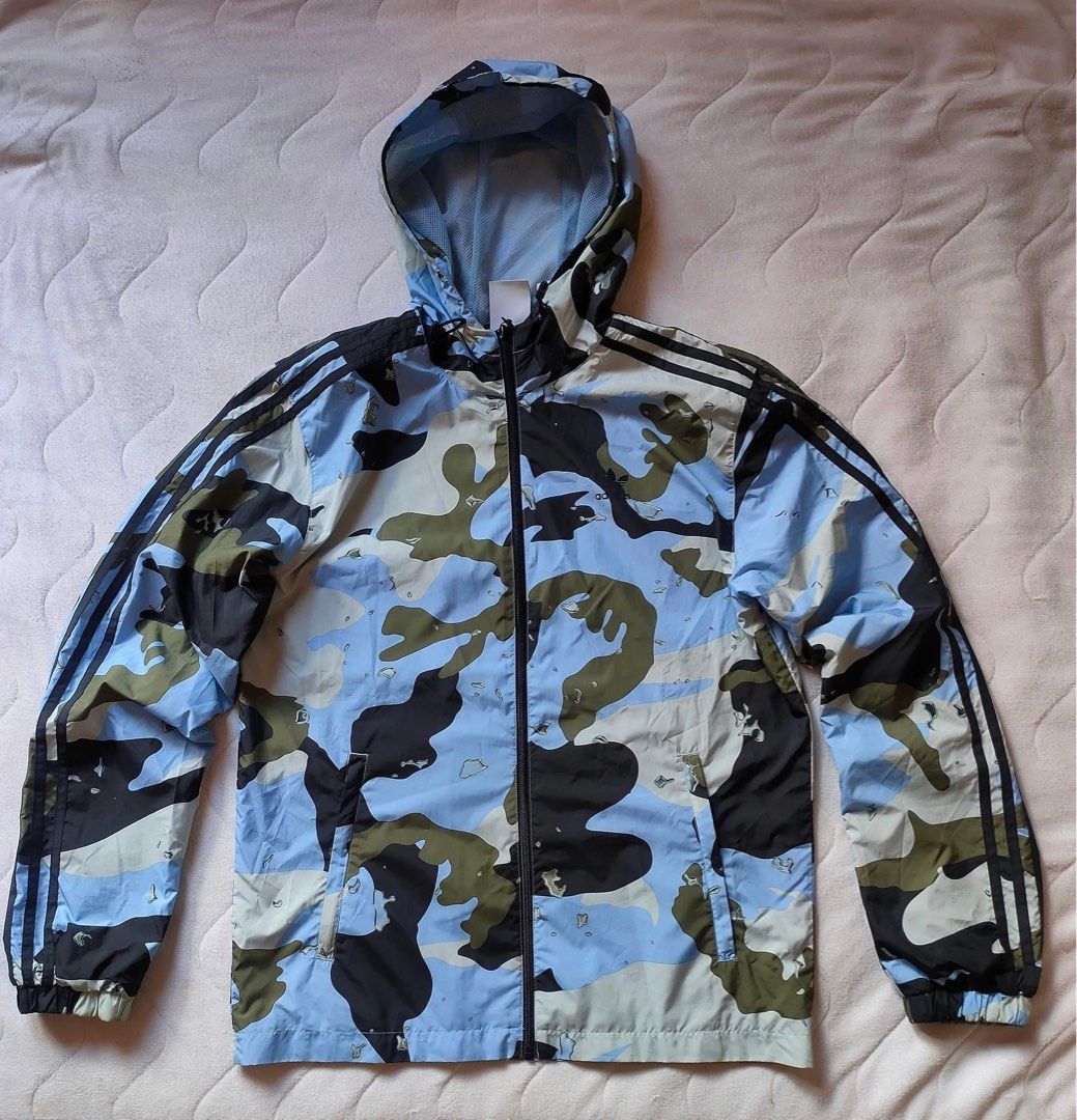 Camo adidas new arrivals windbreaker