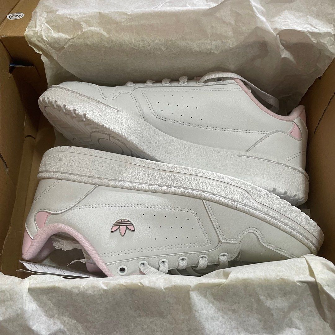 White pink trainers hot sale