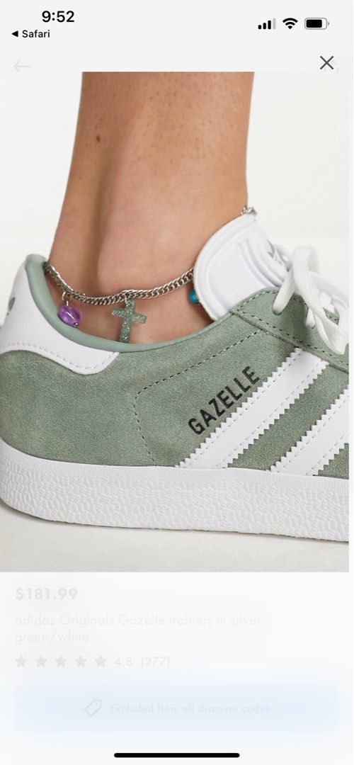 Gazelle cheap raw green