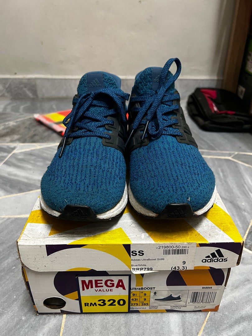 Adidas ultra top boost 4.0 blu