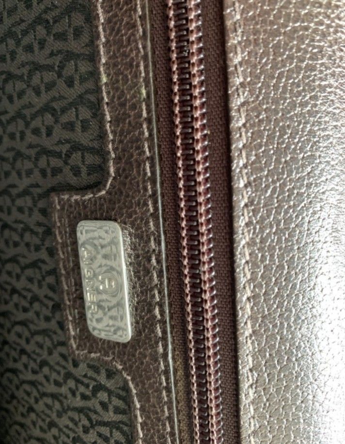 Aigner Briefcase Leather, Fesyen Pria, Tas & Dompet , Tas Kantor di