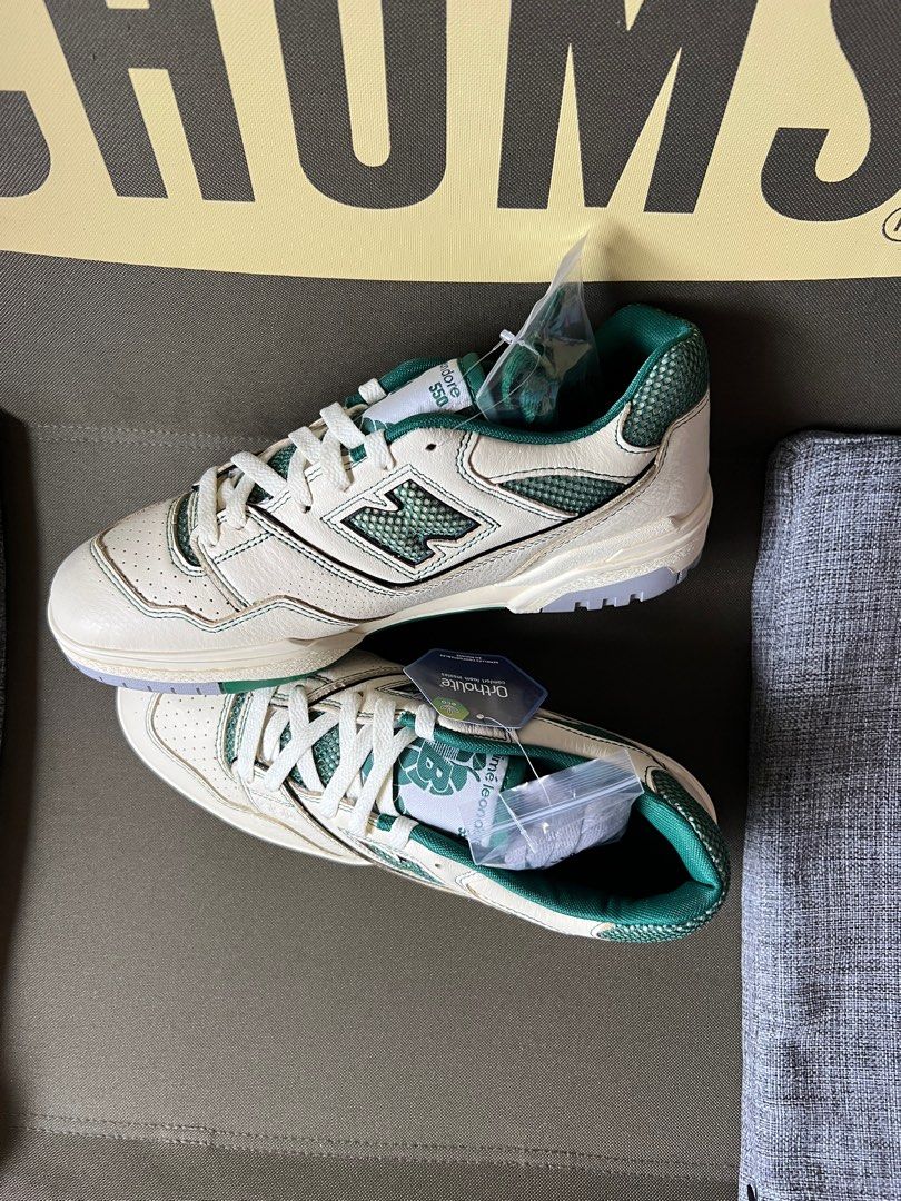 Aime Leon Dore ALD x New balance P550 Basketball Oxfords Yellow Green