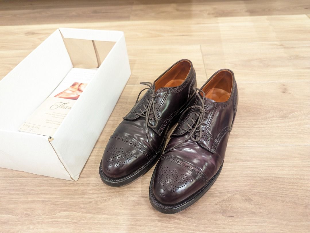 Alden medallion cheap cap toe