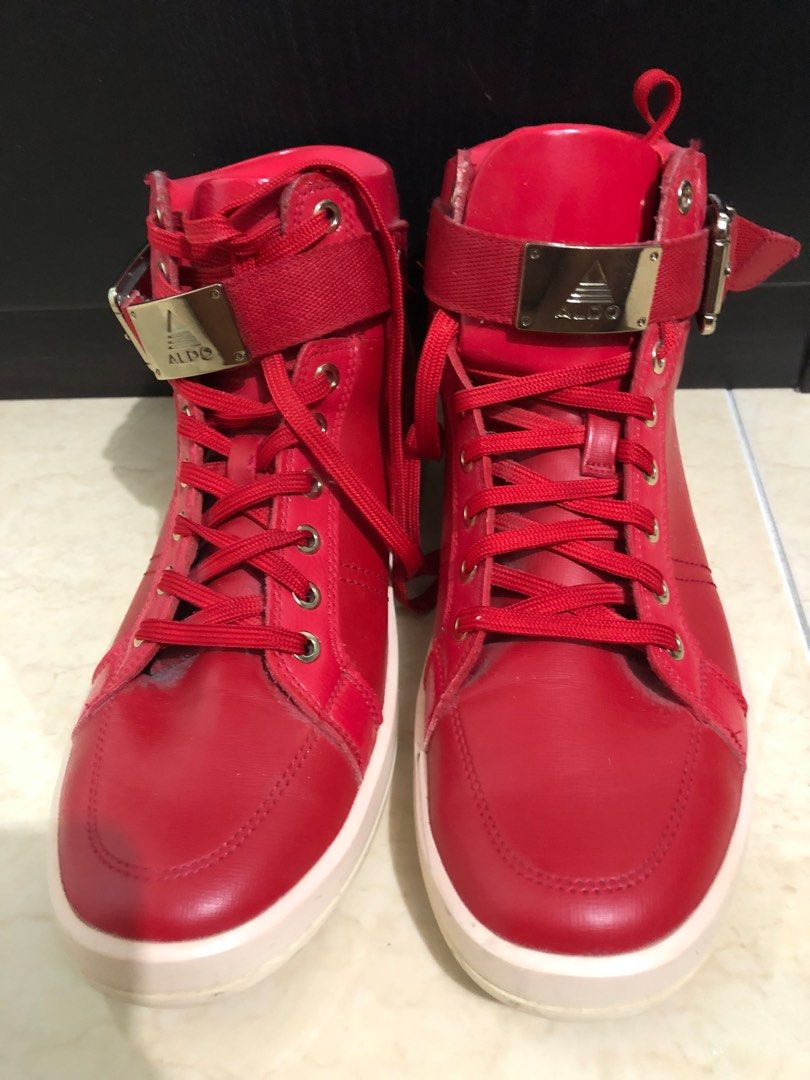 Red sneakers aldo store