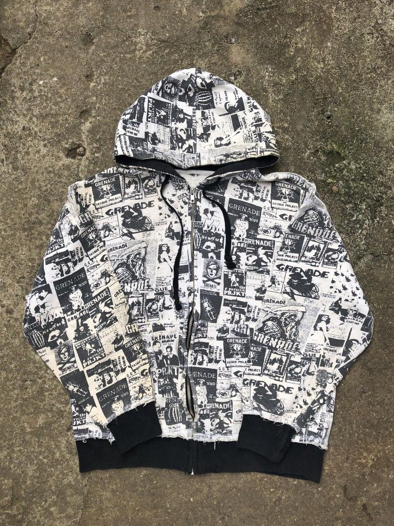 aop club hoodie