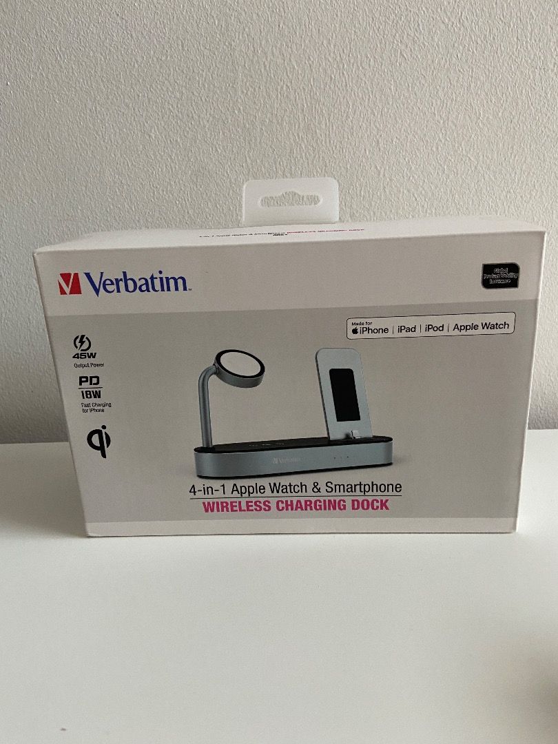 apple wireless phone and Apple Watch charging dock 4 in 1 Mobile