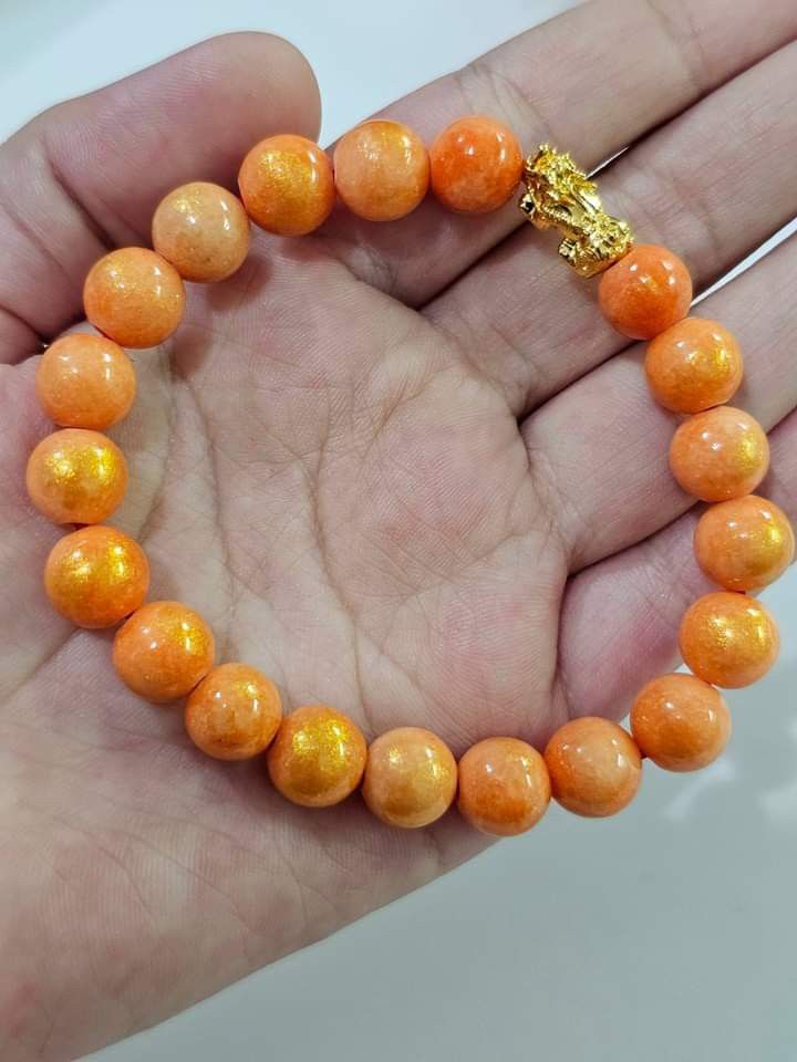 Apricot Crush 2024 Lucky Color of the Year 18K Saudi Gold, Women's