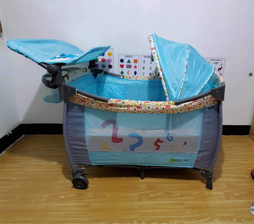 Apruva Baby Crib/ Playpen, Babies & Kids, Baby Nursery & Kids Furniture