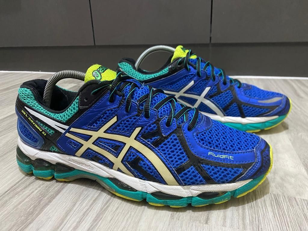 Asics gel kayano 21 top bleu