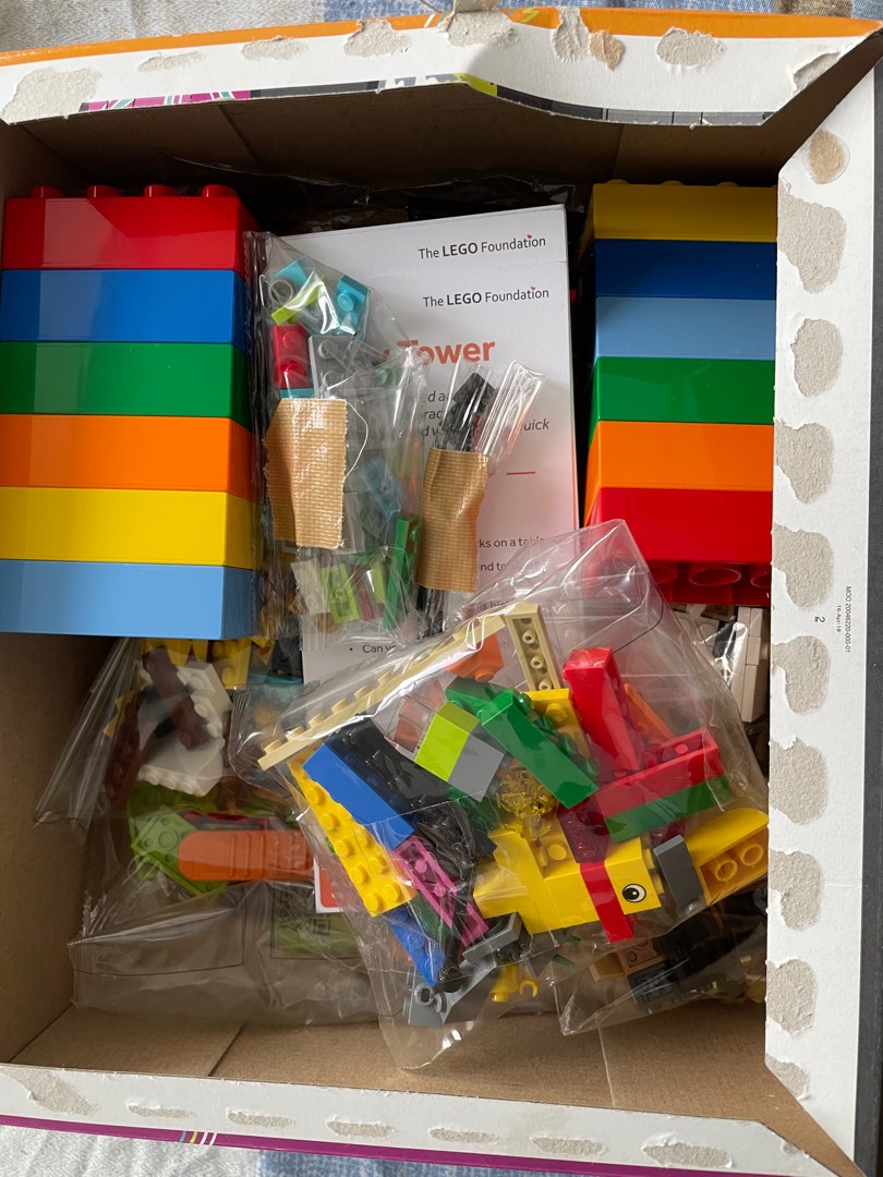 Assorted lego bricks on sale