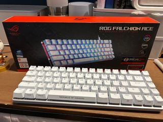 Asus ROG FALCHION ACE Gaming Keyboard | 65% Wireless Mechanical | 68 Keys | Interactive Touch Panel
