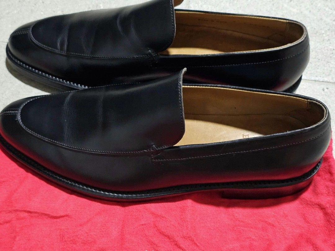 Bally Designer Penny Loafers Black leather Men s Fashion