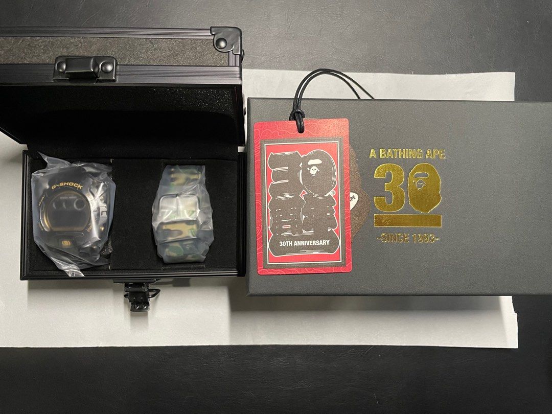Bape G- Shock 30th anniversary, Men's Fashion, Watches & Accessories ...