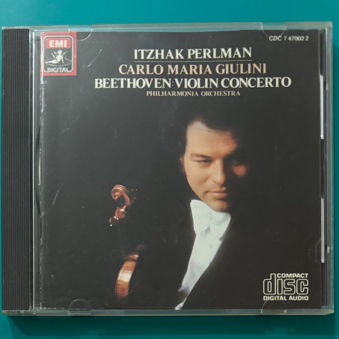 Beethoven Violin Concerto Perlman Giulini 古典貝多芬小提琴協奏曲